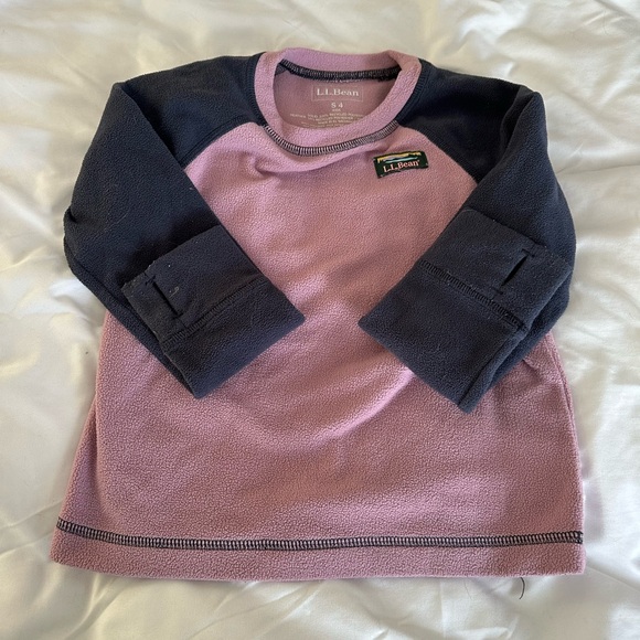 L.L. Bean Other - L.L. Bean Kids' Long Sleeve Shirt in Pink and Navy